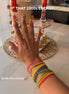 🌈 Rainbow Jelly Wristbands – Pack of 10 🌈