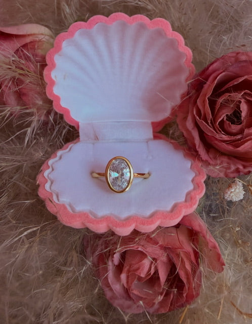 Crystal Cocktail Ring | Bold Statement Gemstone Ring