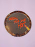 You Look Hot Leopard Print Kitsch Mirror Wall Art