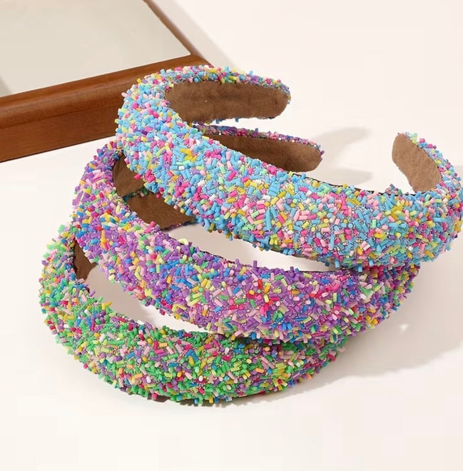 Head bands With Sprinkles