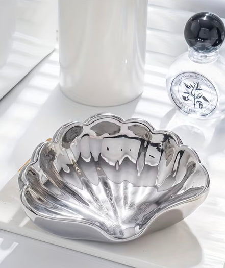 Pink Shell Soap Dish & Trinket Tray