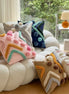 Pom Pom cushion cover