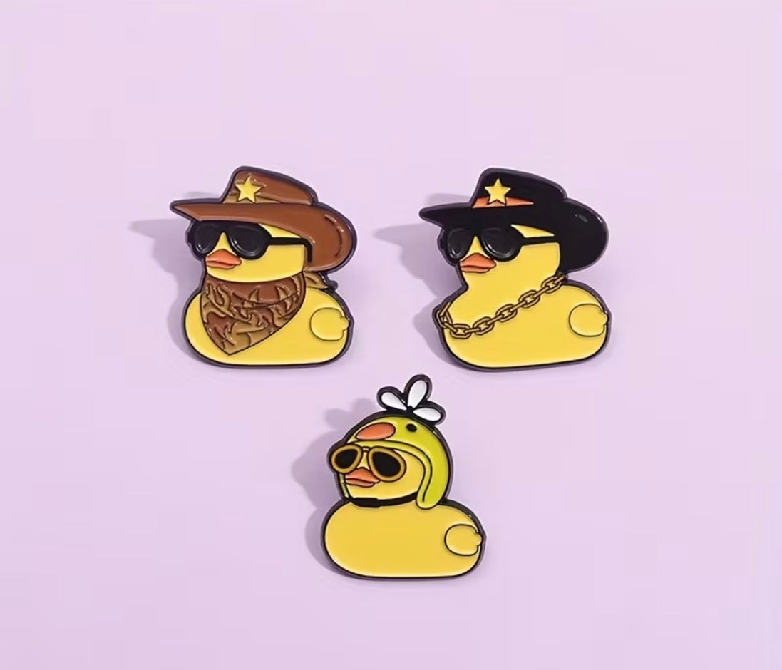 Quacking Duck Badges