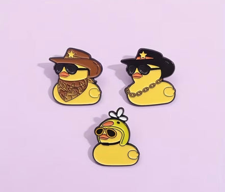 Quacking Duck Badges