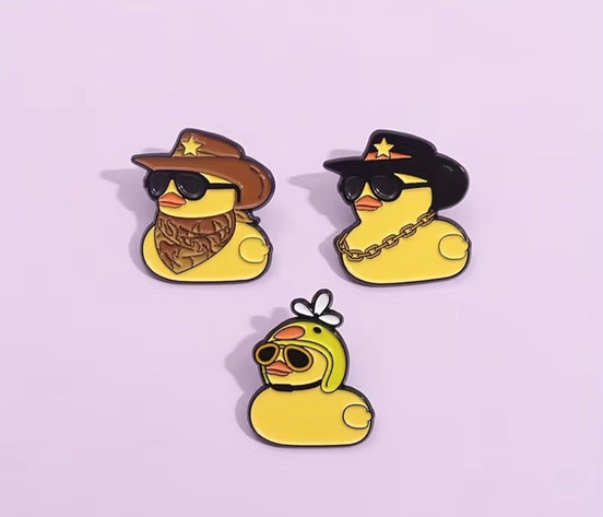 Quacking Duck Badges