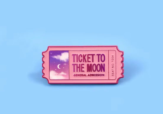 Ticket to the Moon Badge