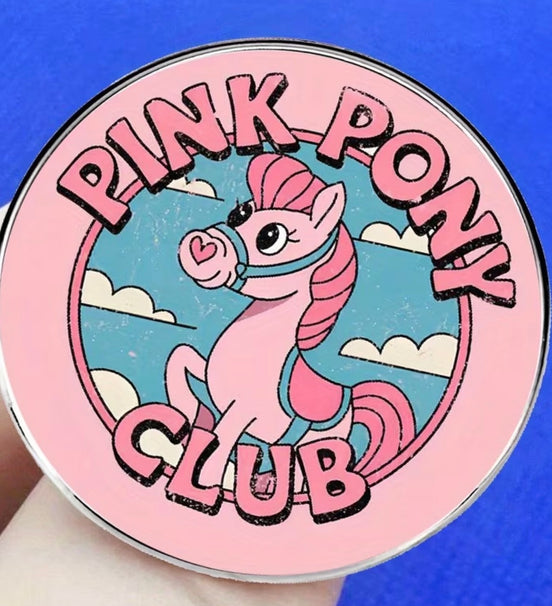 Pink Pony Club Badge