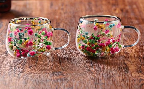 Dried Flower Tea Cup