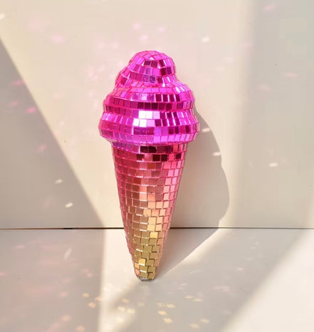 Disco Ice Cream Cone