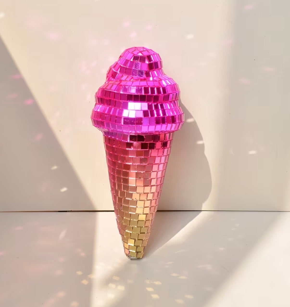 Disco Ice Cream Cone