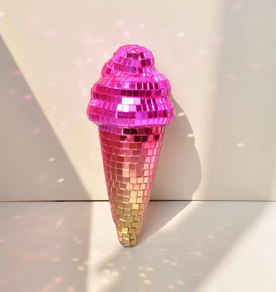 Disco Ice Cream Cone