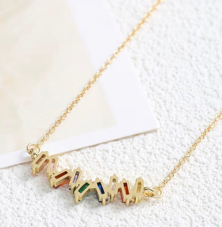 Rainbow Row Pendant