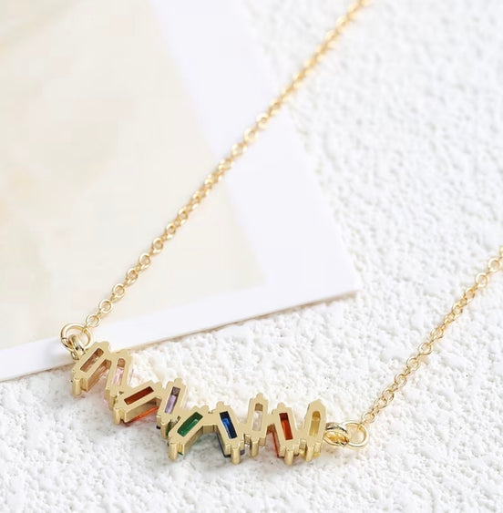Rainbow Row Pendant