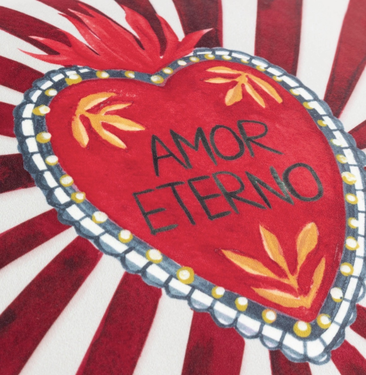Amor Eterno cushion cover