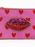 Hot Lips Make Up Pouch
