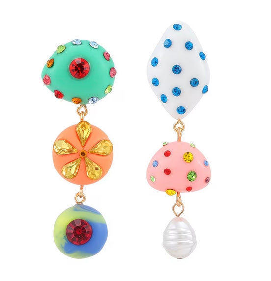 Oddball Colour Earrings