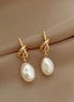 Pearl Knot Earrings