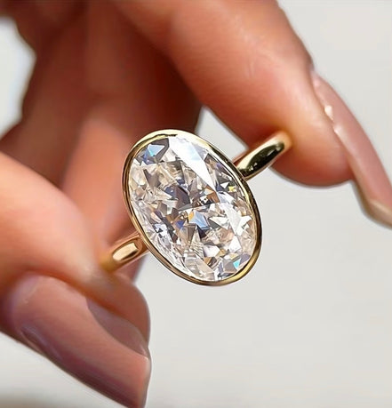 Crystal Cocktail Ring | Bold Statement Gemstone Ring