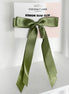 Green Satin Ribbon