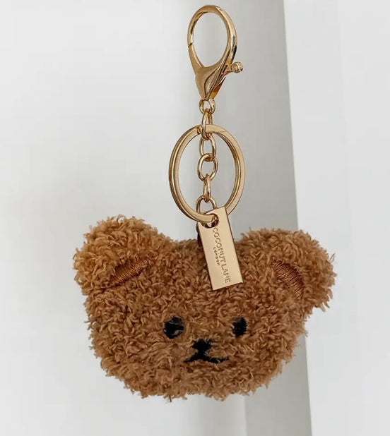 Fluffy Bear Keychain