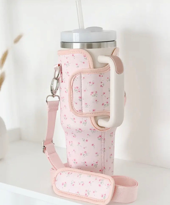 Ditsy Floral Carry Case for flask