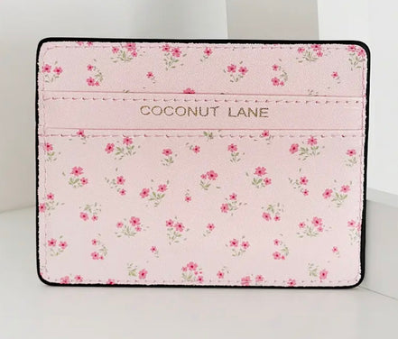 Pink Cherry Blossom Card Holder