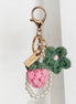 Crochet Flower Power Bag Charm