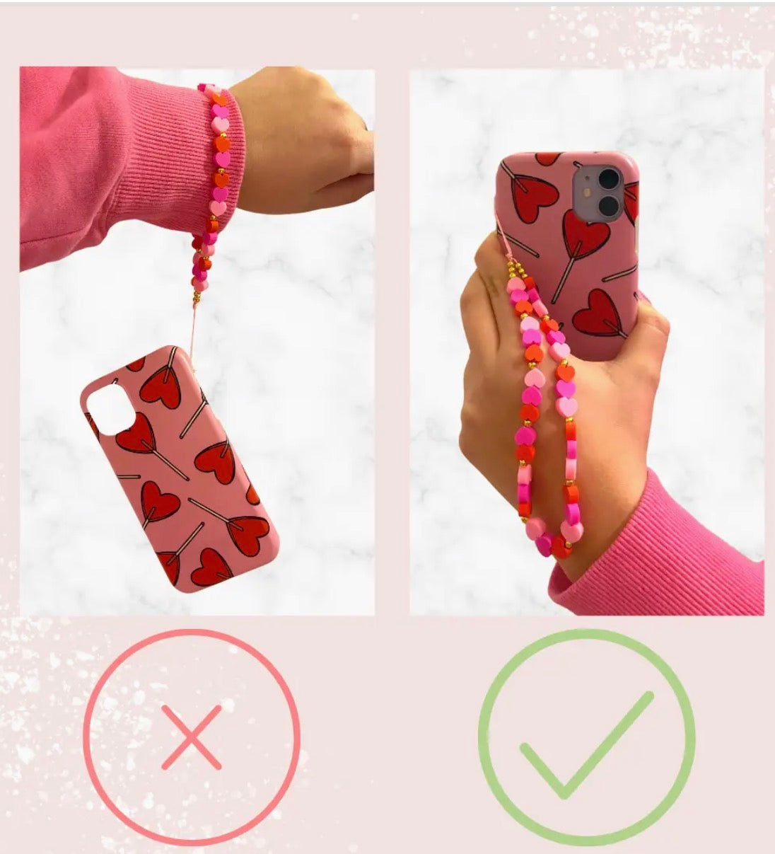 Coconut Lane Vibrant Summer Phone Charm