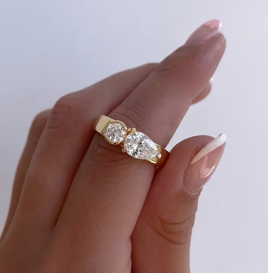 Harmony Stacking Ring | Minimalist Gold Band Ring
