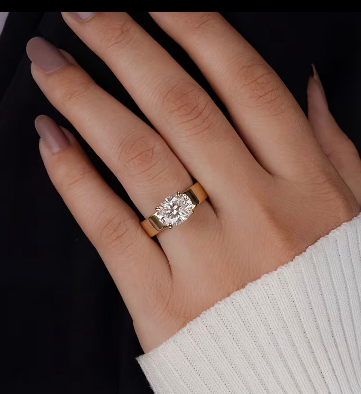 Empress Crystal Statement Ring | Bold Cocktail Ring