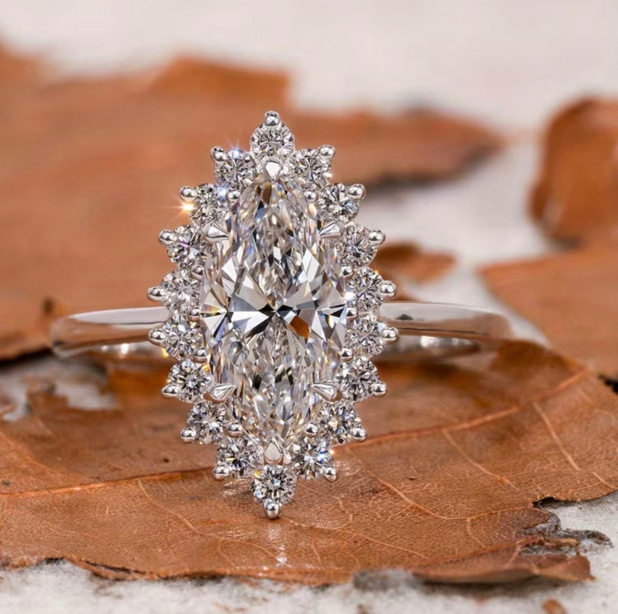 Rose Flower Ring | Dainty Floral Gold Ring