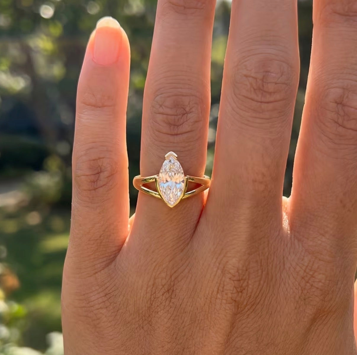 Art Deco Statement Ring | Vintage Style Gold Ring
