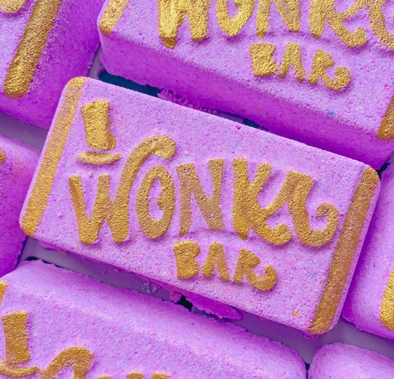 Willy Wonka Chocolate Bar Bath Bomb 🍫🚣