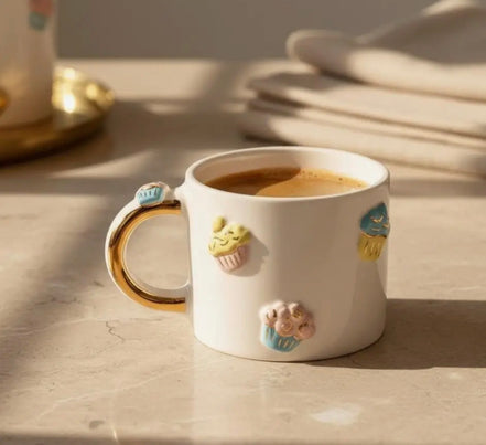 Hand Painted Cupcake Mug 🧁 SOLD OUT