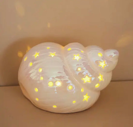 Conch Shell Night Light | Decorative Sea Shell Lamp