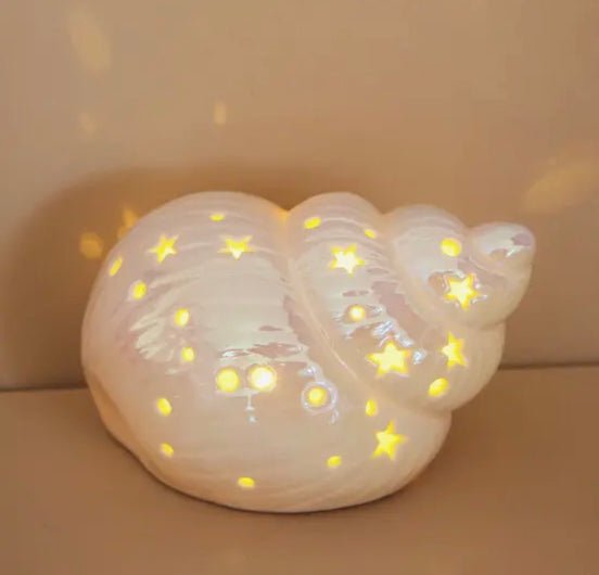 Conch Shell Night Light | Decorative Sea Shell Lamp