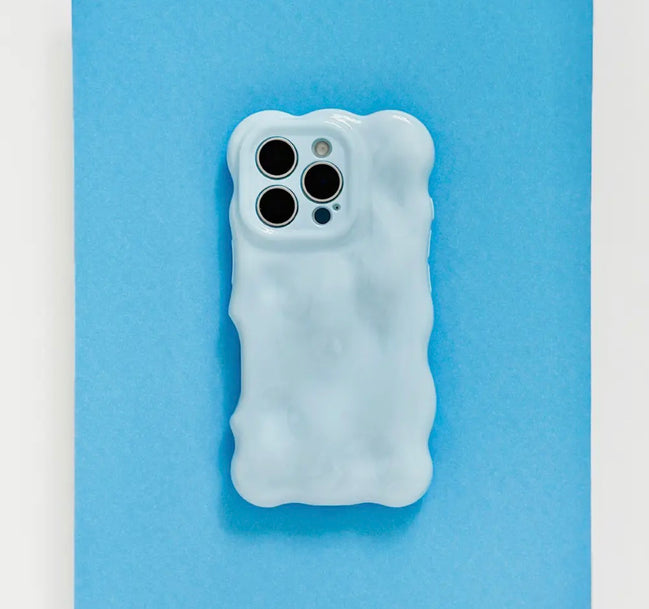 Iced Blue Bubble iPhone Case | Available for All Models