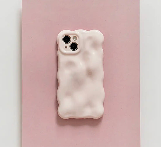 Powder Pink Bubble iPhone Case | Available for All Models