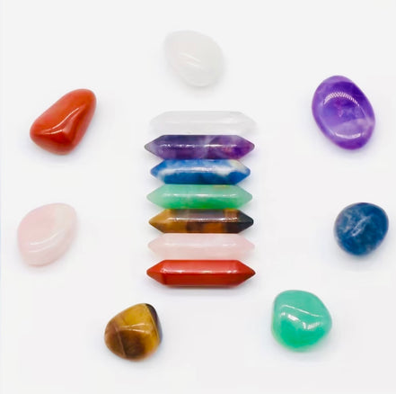 💎 14 Piece Chakra Loose Gemstone Set ✨