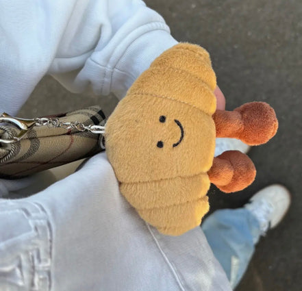 Croissant Bag Charm