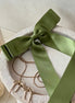 Green Satin Ribbon