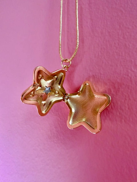 Emerald Stardust Charm