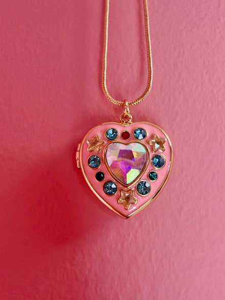 🦩💖 Flamingo Love Locket 💗🌸