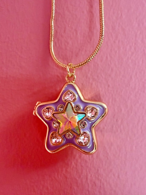 💜⭐ Lavender Stardrop Charm ✨🌟