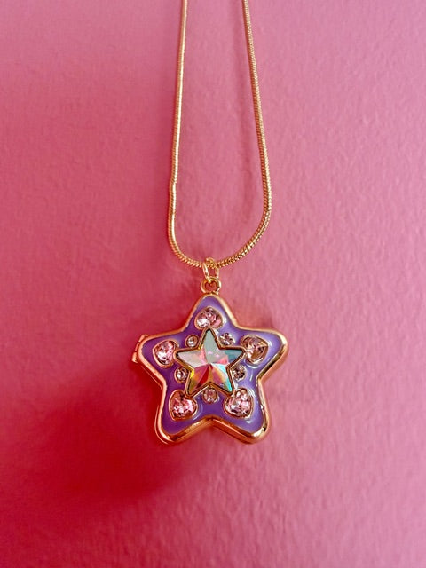 💜⭐ Lavender Stardrop Charm ✨🌟