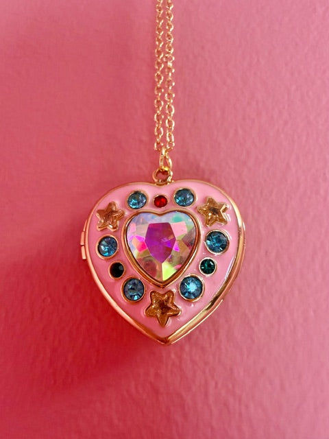 🦩💖 Flamingo Love Locket 💗🌸