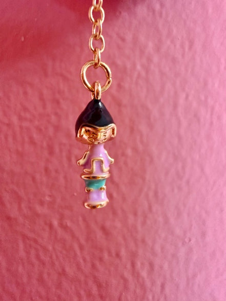 🎀✨ Polly Pocket Sprinkle Necklace 🌈🍬