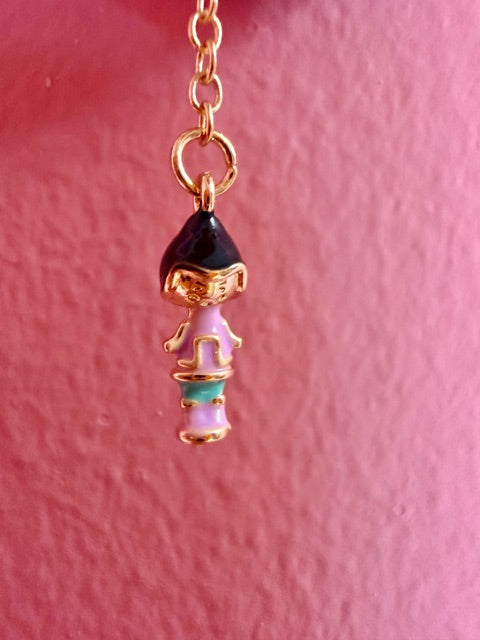 🎀✨ Polly Pocket Sprinkle Necklace 🌈🍬