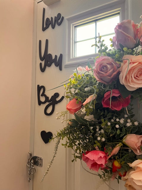 Love U Bye Wall Art - Various Colours