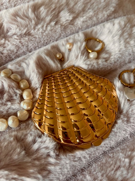 Clam Shell Compact Mirror